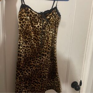 Cheetah print forever 21 dress